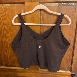 lululemon athletica align Brown Tank Top
